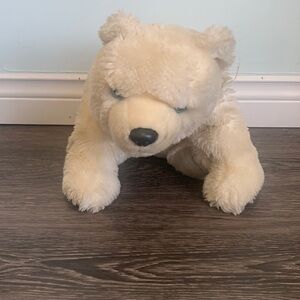 Large Vintage 2001 TY Polar Bear Plush